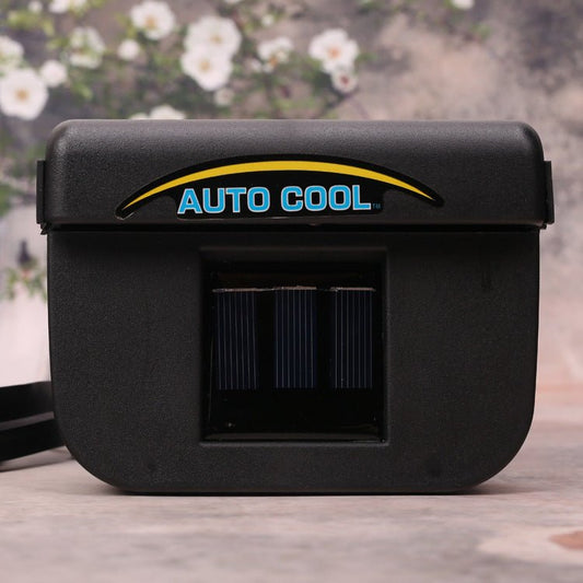 Solar Powered Car Fan – Auto Cooling Ventilation System